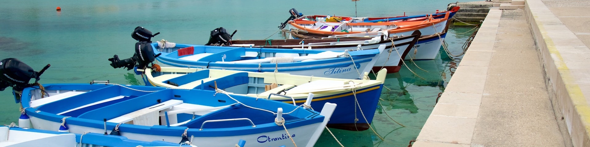 Otranto Waterfront featuring a bay or harbour