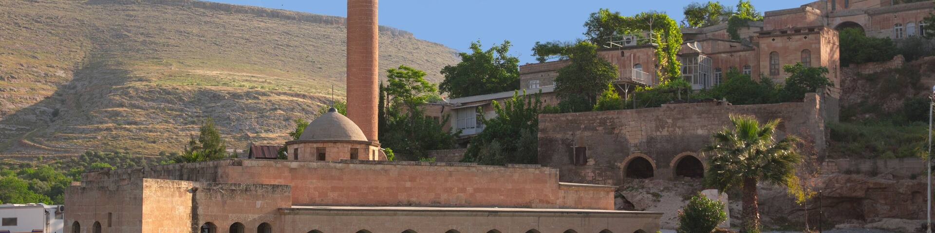 Sunken village Halfeti in Gaziantep Turkey