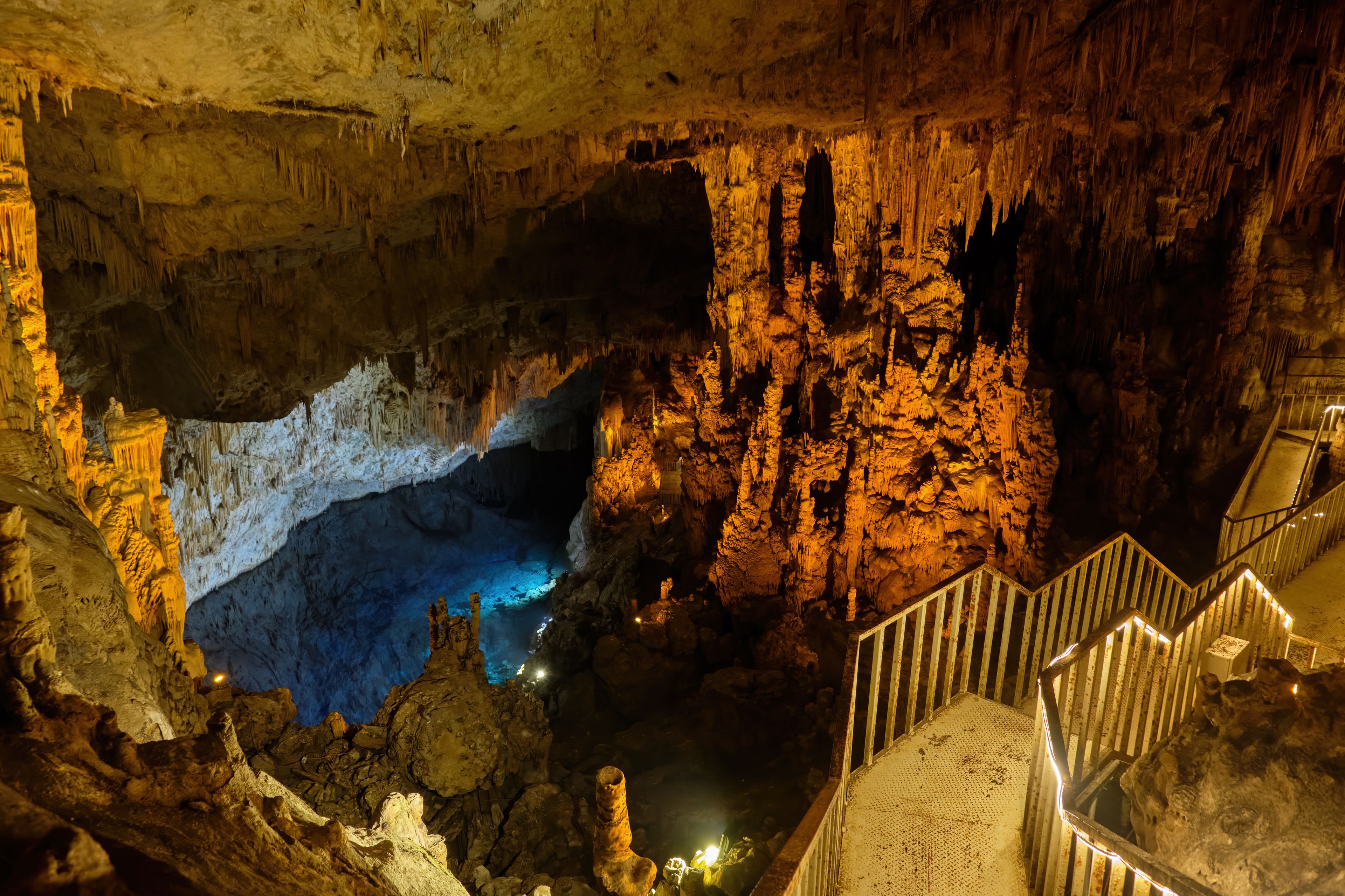 Interior Detail From Gilindire Cave (Aynaligol), Mersin, Turkey