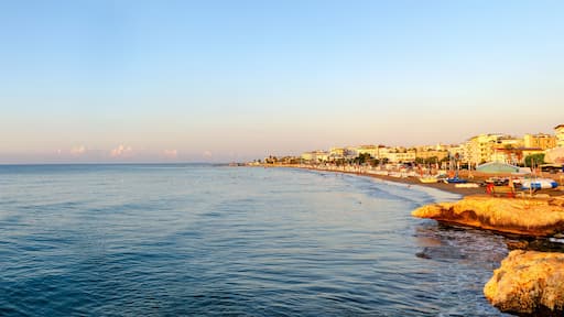 Maiden's castle, Kiz Kalesi in Mediterranean Sea. Mersin Turkey panorama