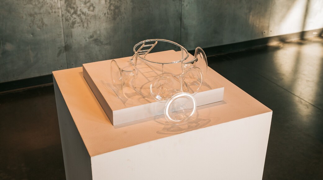 Delaware Center for the Contemporary Arts showing art and interior views