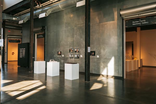 Delaware Center for the Contemporary Arts showing interior views and art