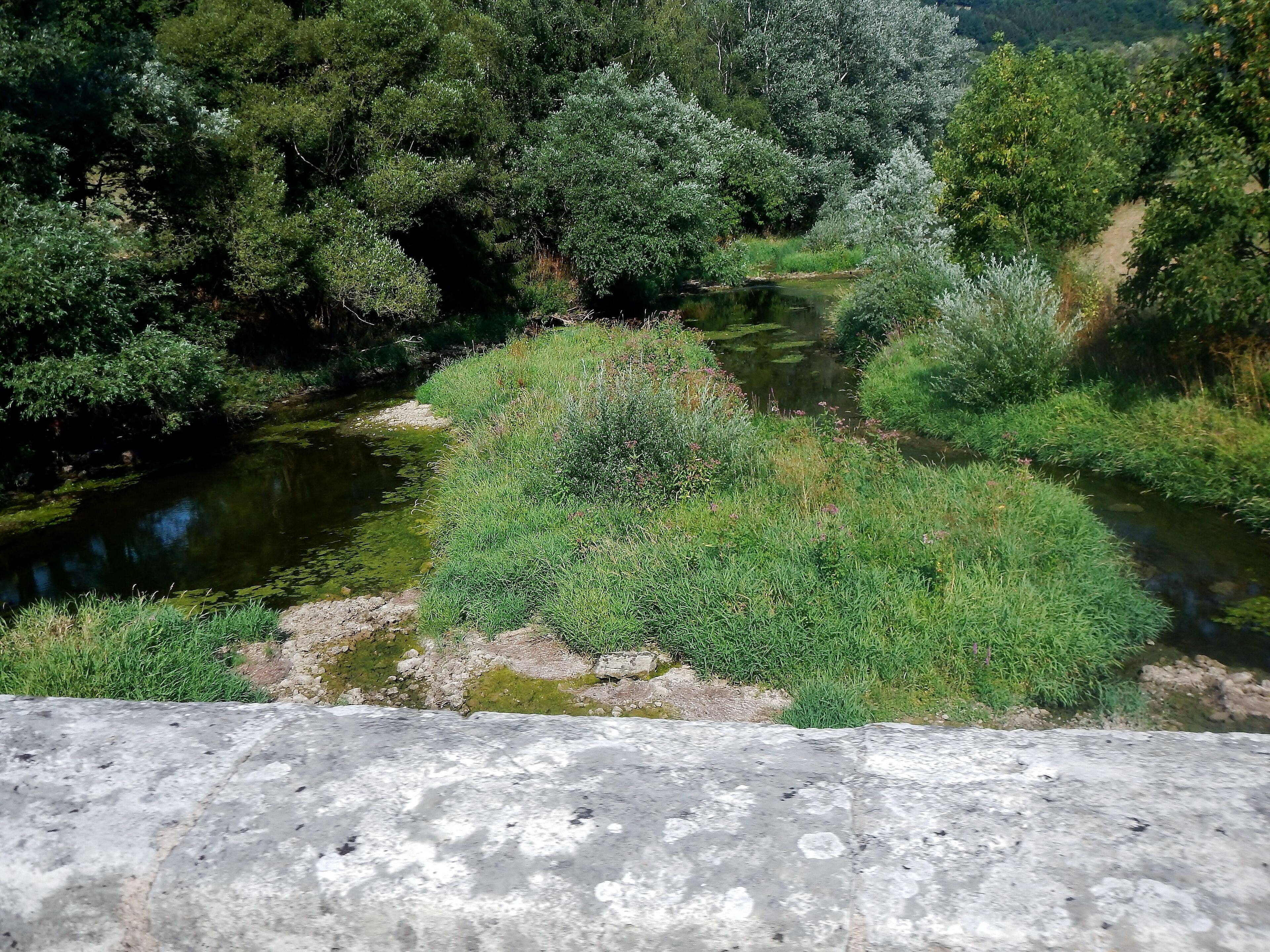 Die Jagst bei Langenburg