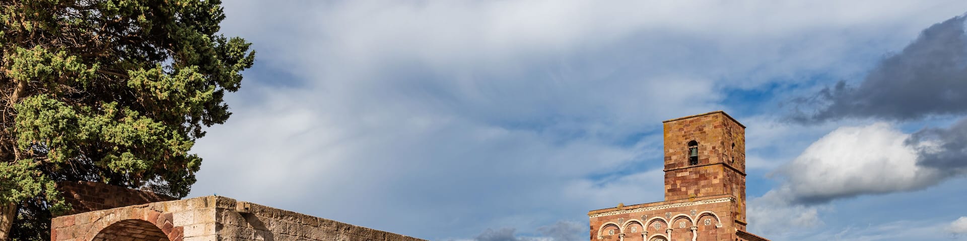 Tergu, province of Sassari, Sardinia, Italy: The magnificent church of our Lady of Tergu (Nostra Signora di Tergu). One of the most outstanding examples of Romanesque architecture on the island.