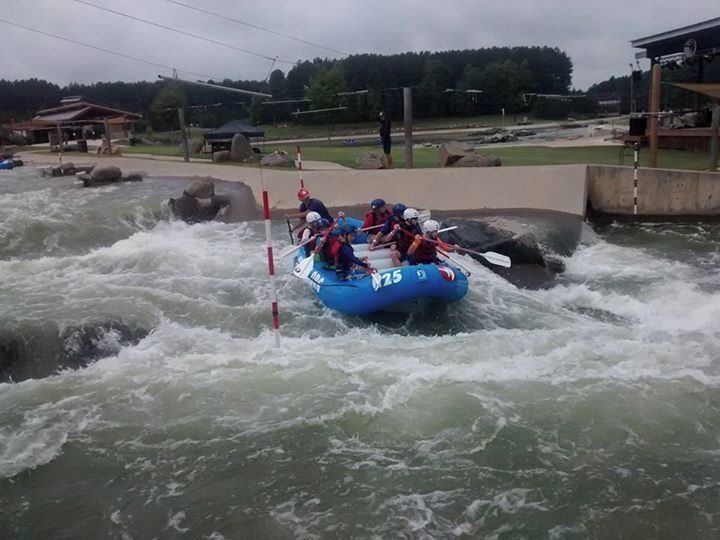 A new definition to wet and wild. 