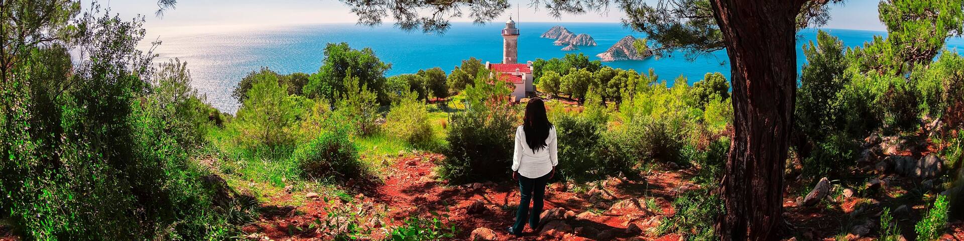 Gelidonya Cape or Taşlık Cape is a cape located in the Karaöz District of Kumluca's Mavikent Town, at the southern tip of the Teke Peninsula in Antalya.