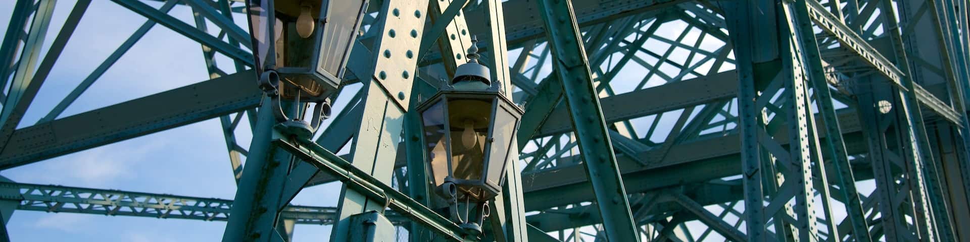 Pont Blaues Wunder montrant pont