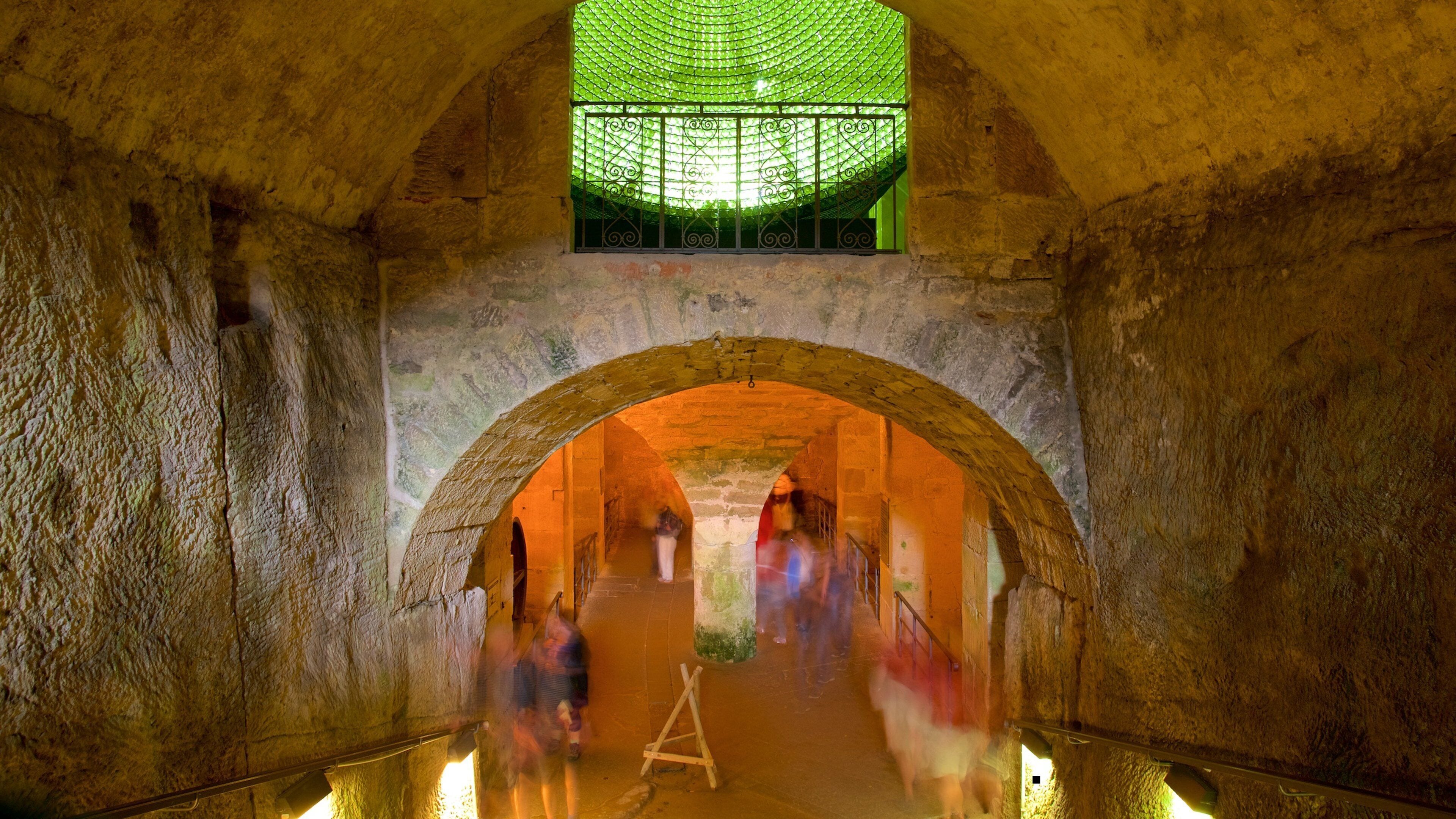 Königstein festning som viser innendørs