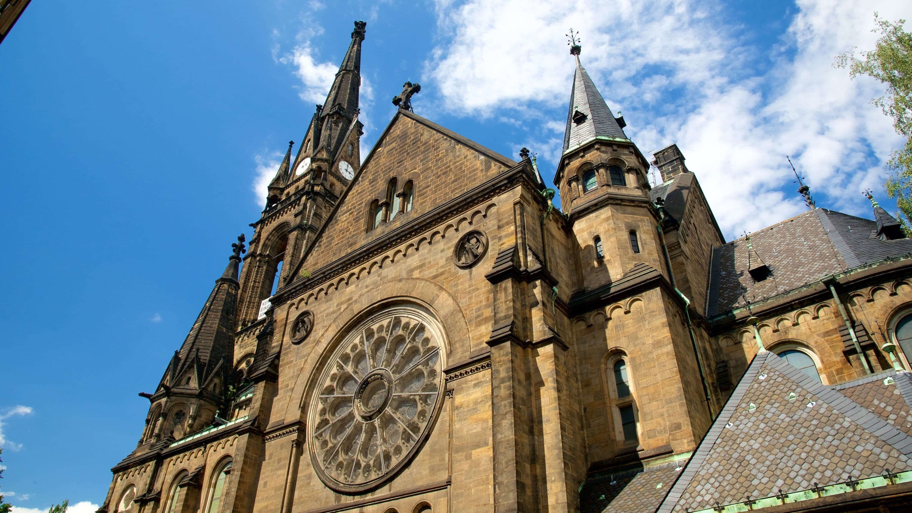 Martin Luther Church featuring a church or cathedral and heritage elements