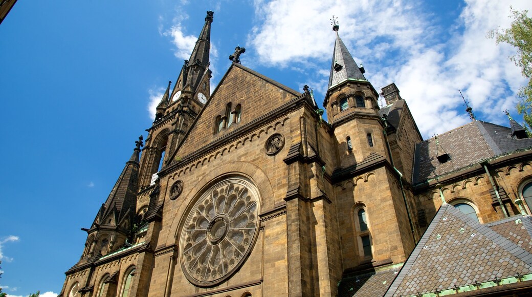 Martin Luther Church featuring a church or cathedral and heritage elements