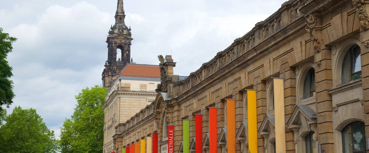Neustadt Market Hall showing heritage elements