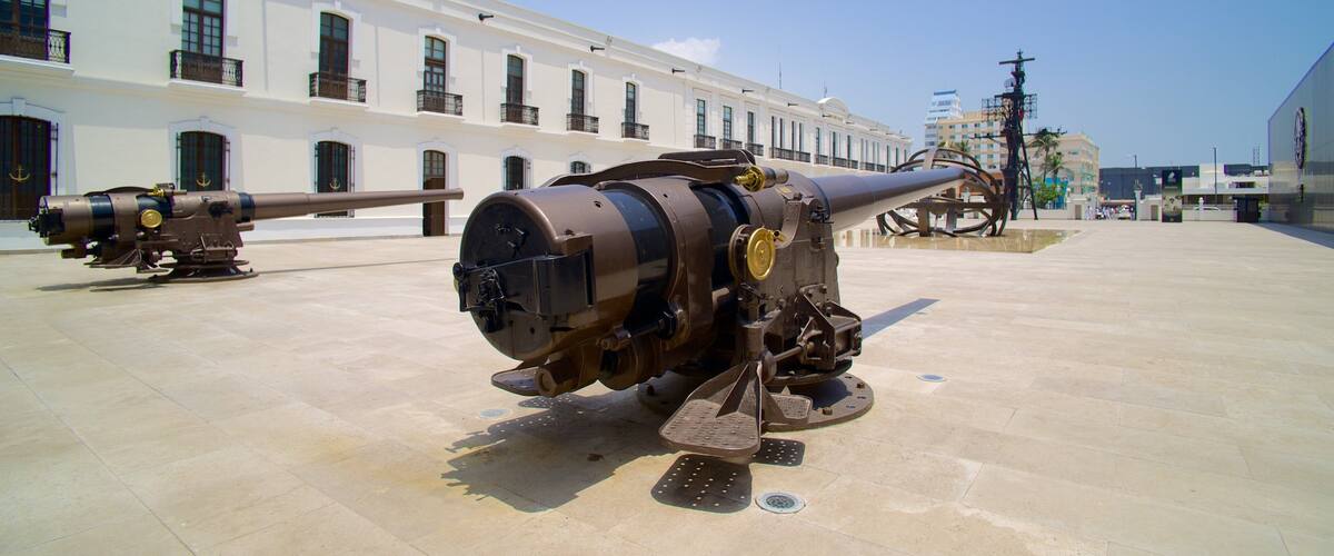 Naval Historical Museum featuring a square or plaza and military items