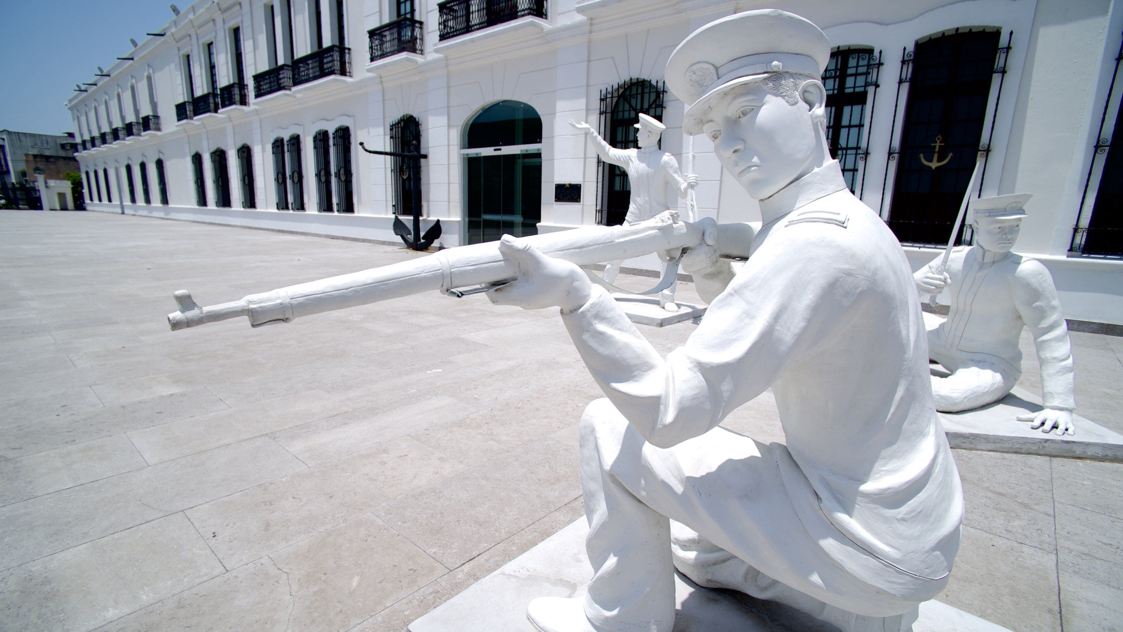 Naval Historical Museum showing military items