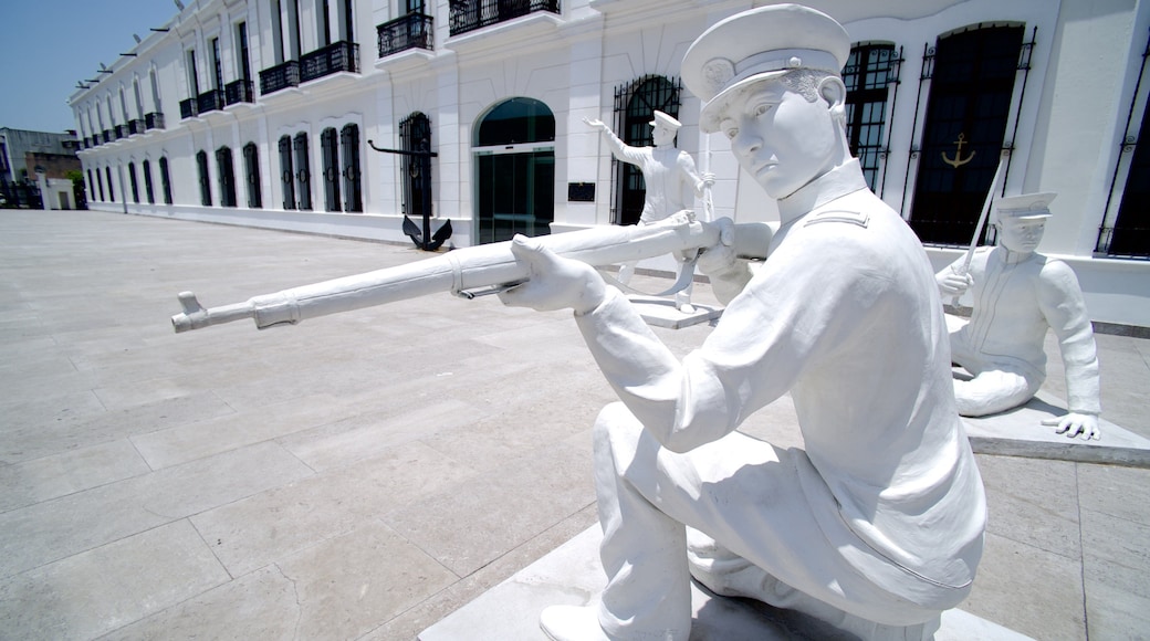 Naval Historical Museum showing military items