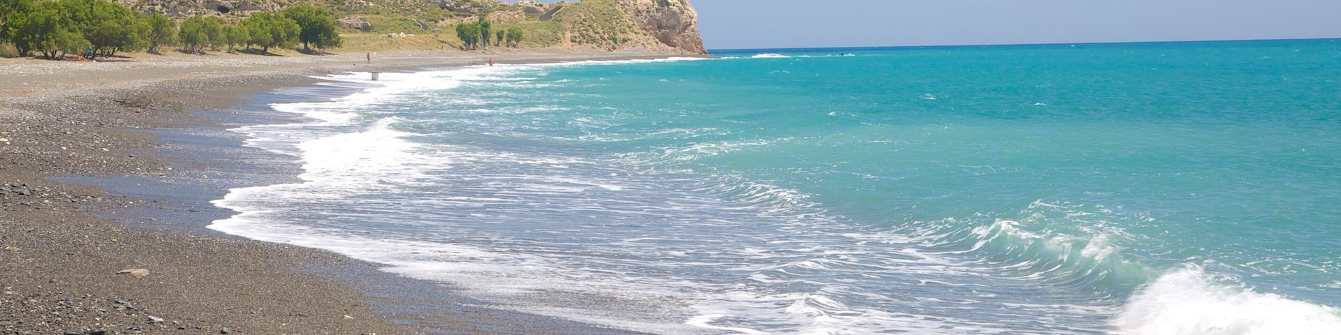 Agios Fokas Beach featuring general coastal views and a pebble beach