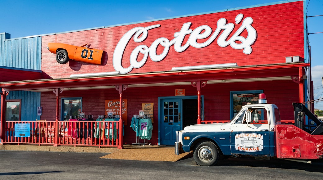 Cooter\'s Place featuring signage