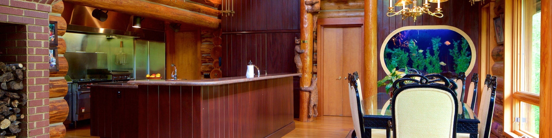 Fontanel Mansion mostrando elementos de patrimônio e vistas internas