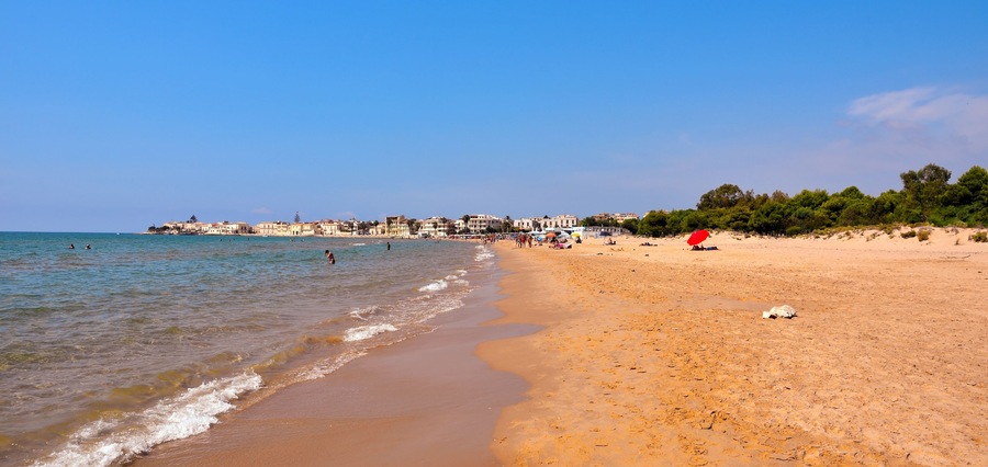 sampieri beach Ragusa Sicily Italy
