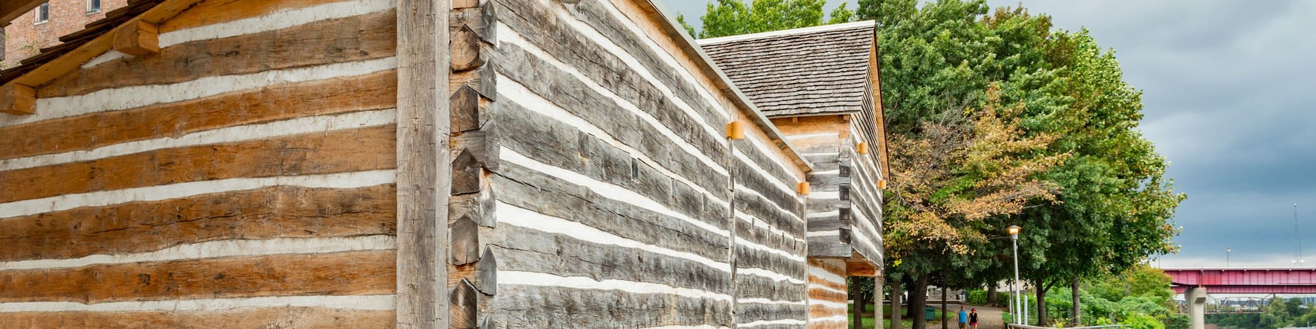 Fort Nashborough which includes heritage elements