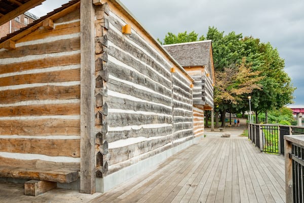 Fort Nashborough which includes heritage elements
