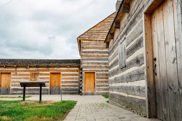 Fort Nashborough which includes heritage elements