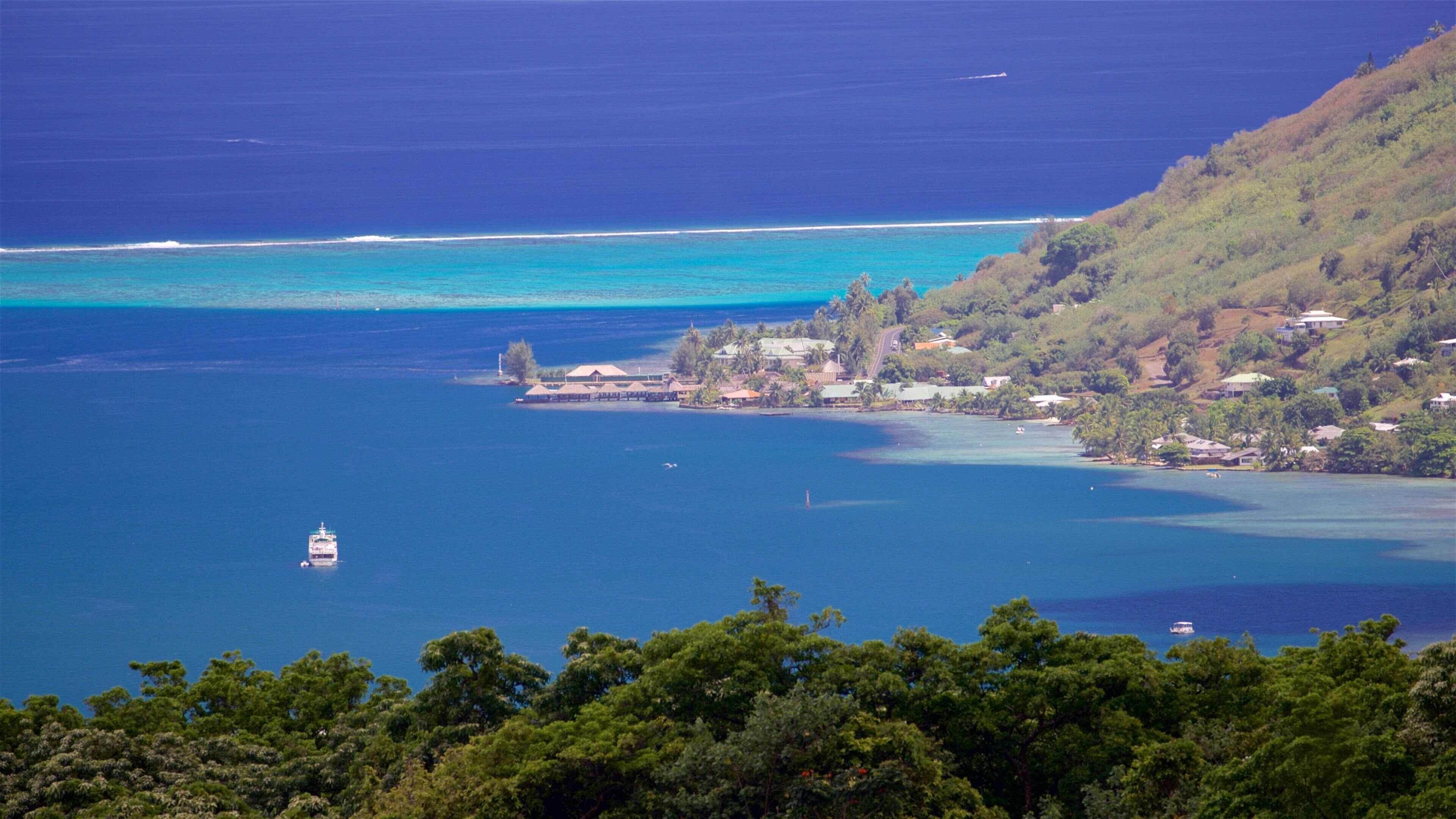 Belvédère mettant en vedette vues littorales