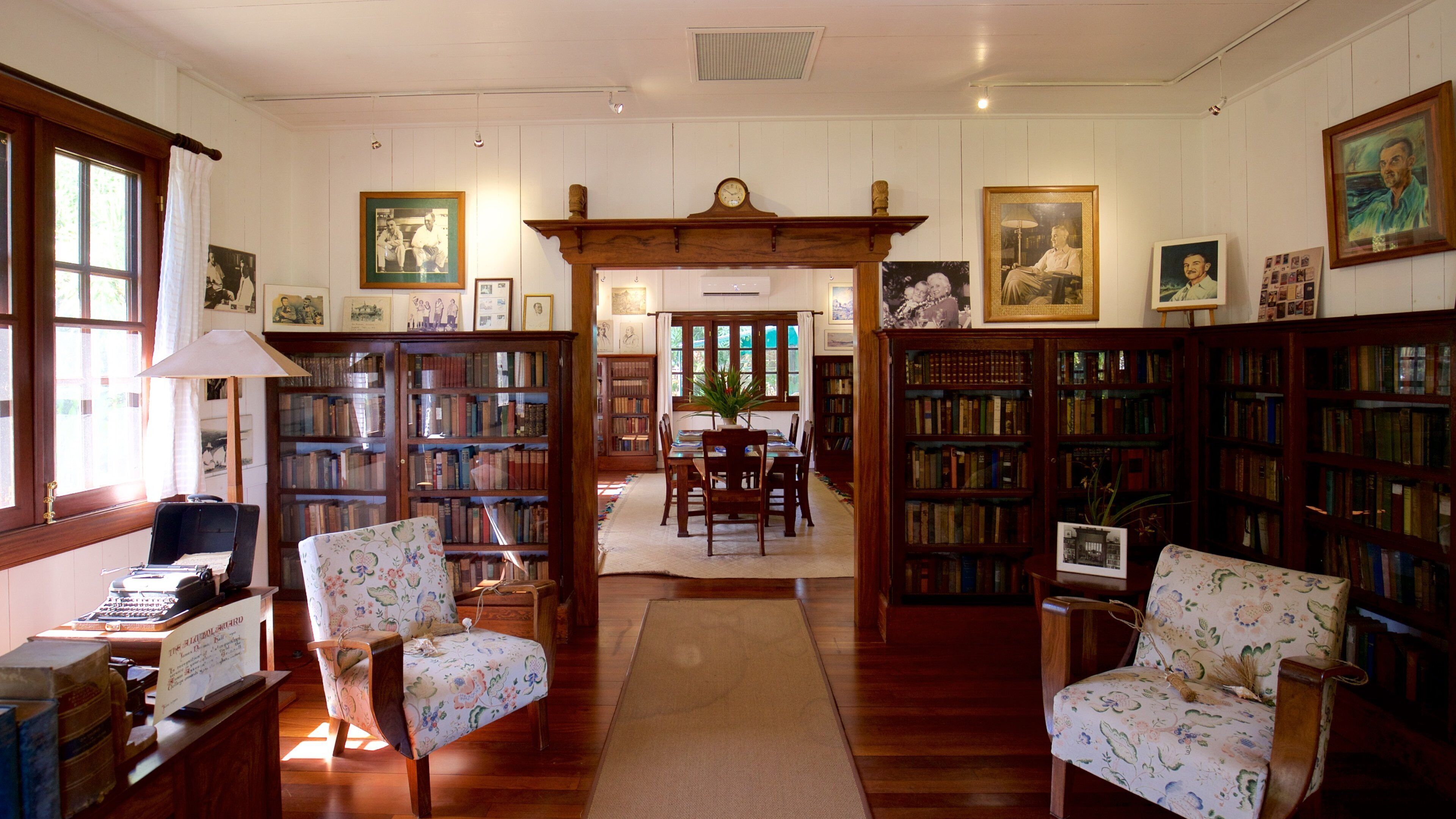 James Norman Hall Home featuring heritage elements and interior views