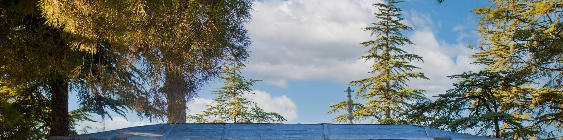 Mausoleum of Ertugrul ghazi. Entrance door