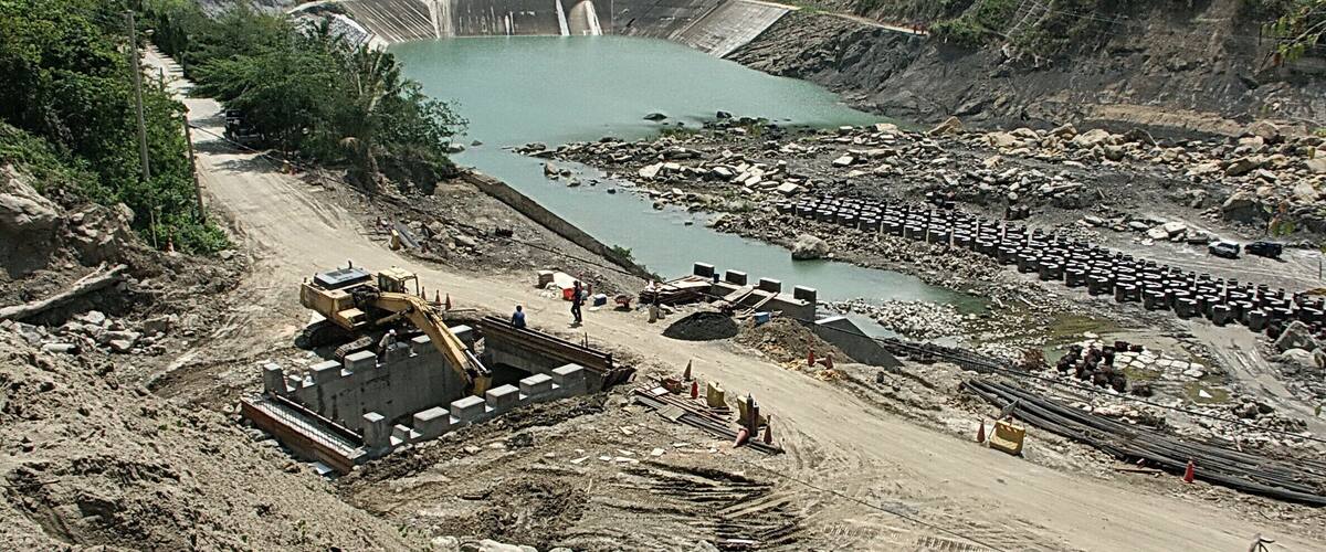 曾文水庫大壩 The Dam of Zengwen Resevoir