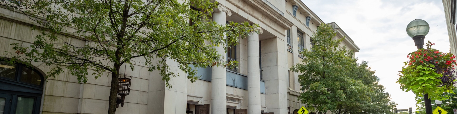 Nashville Public Library which includes an administrative buidling