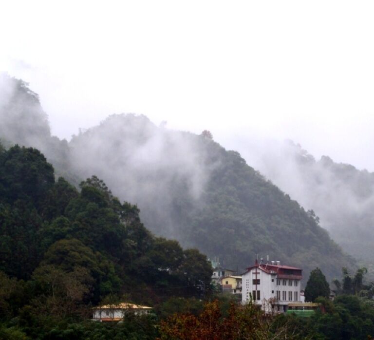 Small village in the mountains.