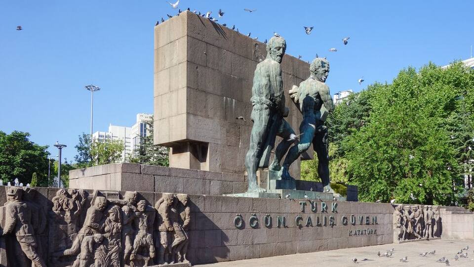 Ankara, Turkey - Guven Park in Kizilay Square; Shutterstock ID 699040459; PO: Hcom Destination Content neighborhoods; Client: Hotels.com; Other: Hcom brand budge