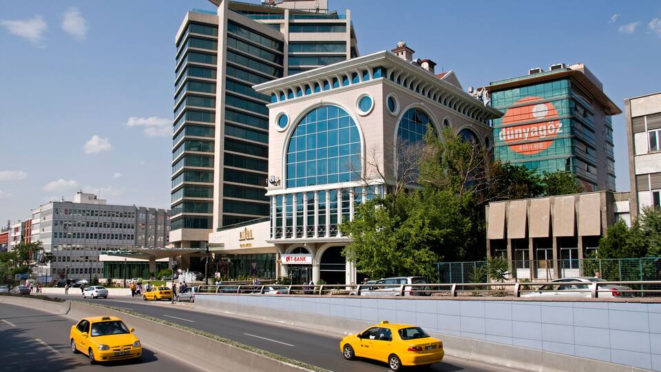 BMP711 Kavaklidere shopping dining fashionable district Ankara Turkey