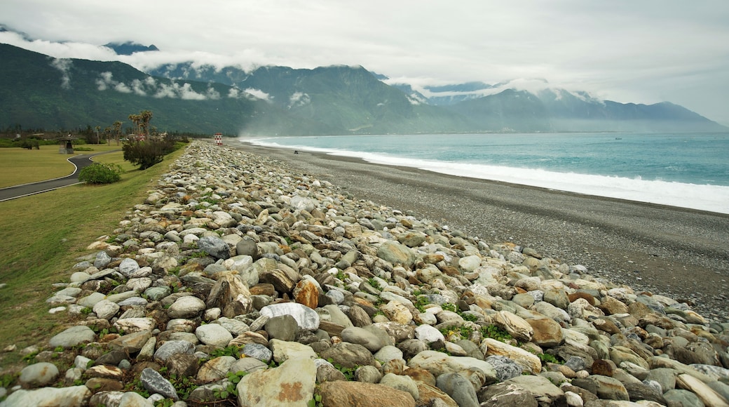 CiSingTan Bay in Hualient City in Taiwan