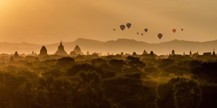 A year in the making..... I got the shot I wanted after a lot of research, 17’000kms and a week of travel, a very early morning, a sketchy, sandy motorbike ride and a little bit of blind luck in the form of a local kid who pointed me in the right direction. These are the Balloons over Bagan, Myanmar.
#Adventure
#adventurephotocontest