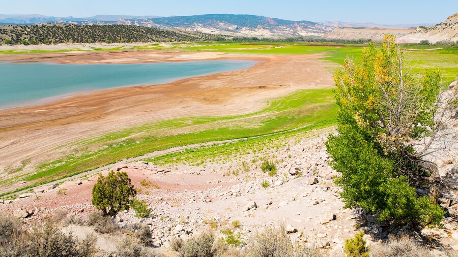 Steinaker Reservoir State Park in Utah, USA