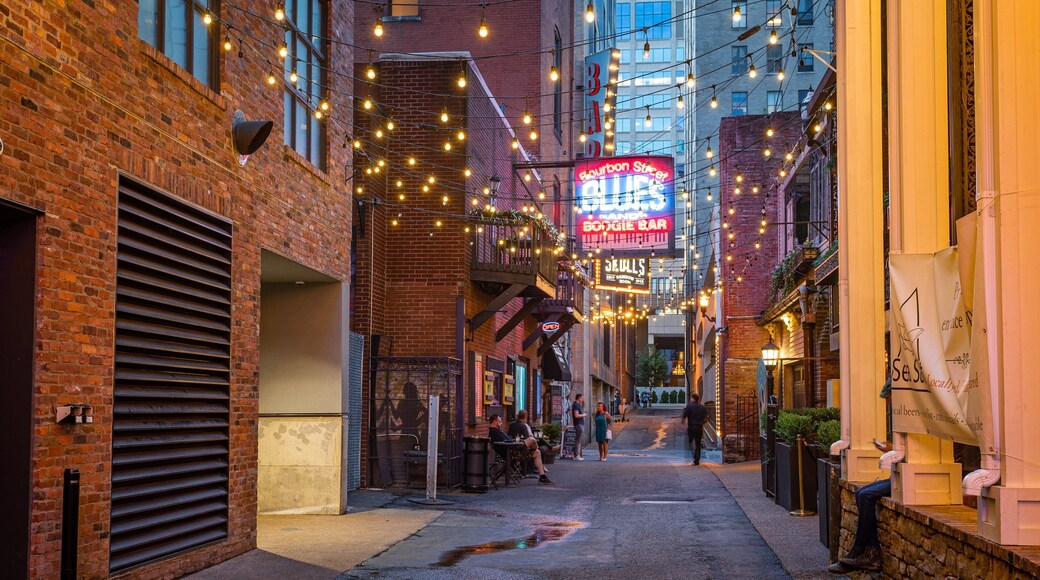 Nashville featuring signage, a city and nightlife