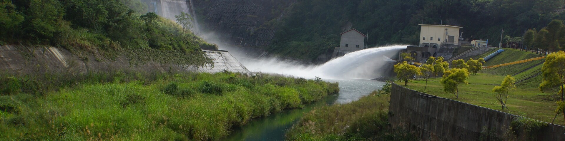 鲤魚潭水庫後池堰 After Bay of Liyutan Reservoir