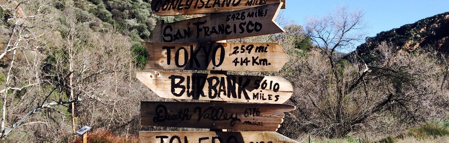 Great camping, many hiking trails and one that leads to the old M.A.S.H. television set.