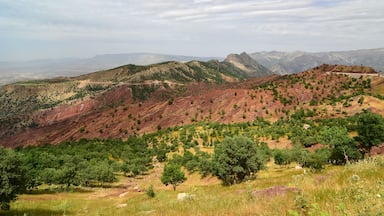 Siirt - Sirnak road in Turkey