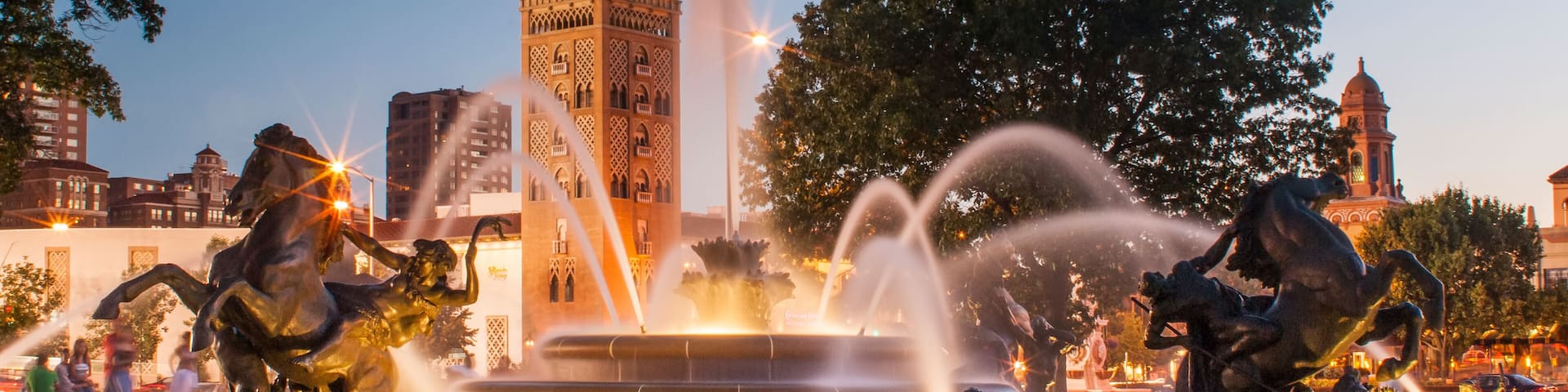 J.C. Nichols Memorial Fountain, by Henri-Leon Greber in Kansas City Missouri