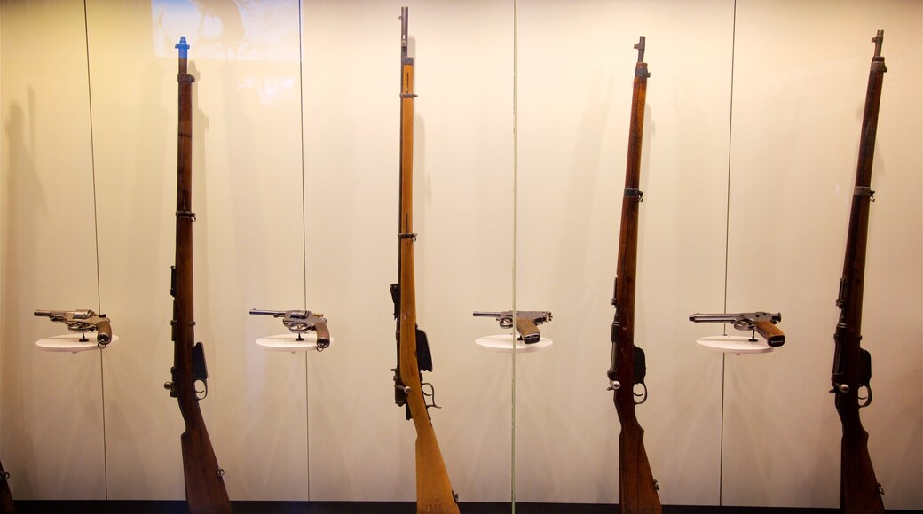 National World War I Museum at Liberty Memorial som visar interiörer