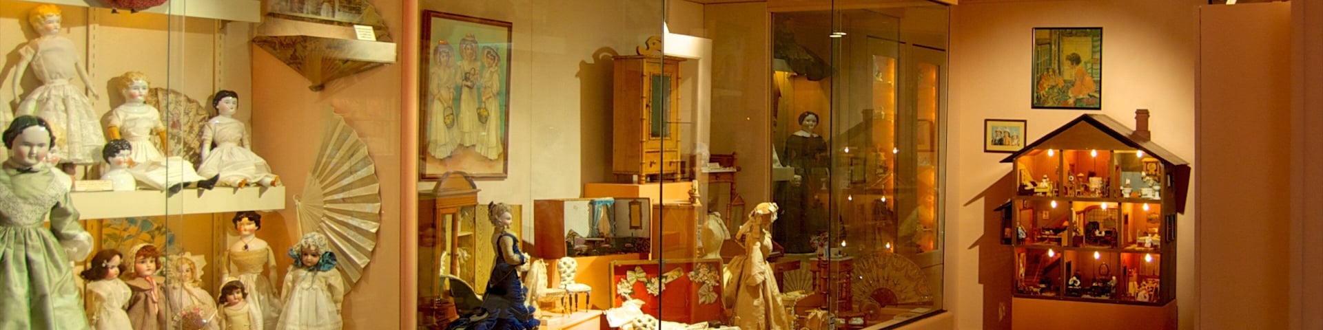 Toy and Miniature Museum featuring interior views