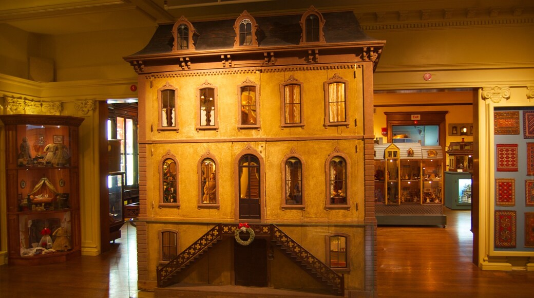 おもちゃとミニチュア博物館 フィーチャー 屋内の眺め