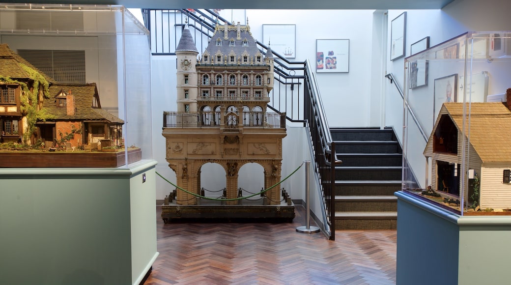 Toy and Miniature Museum featuring interior views