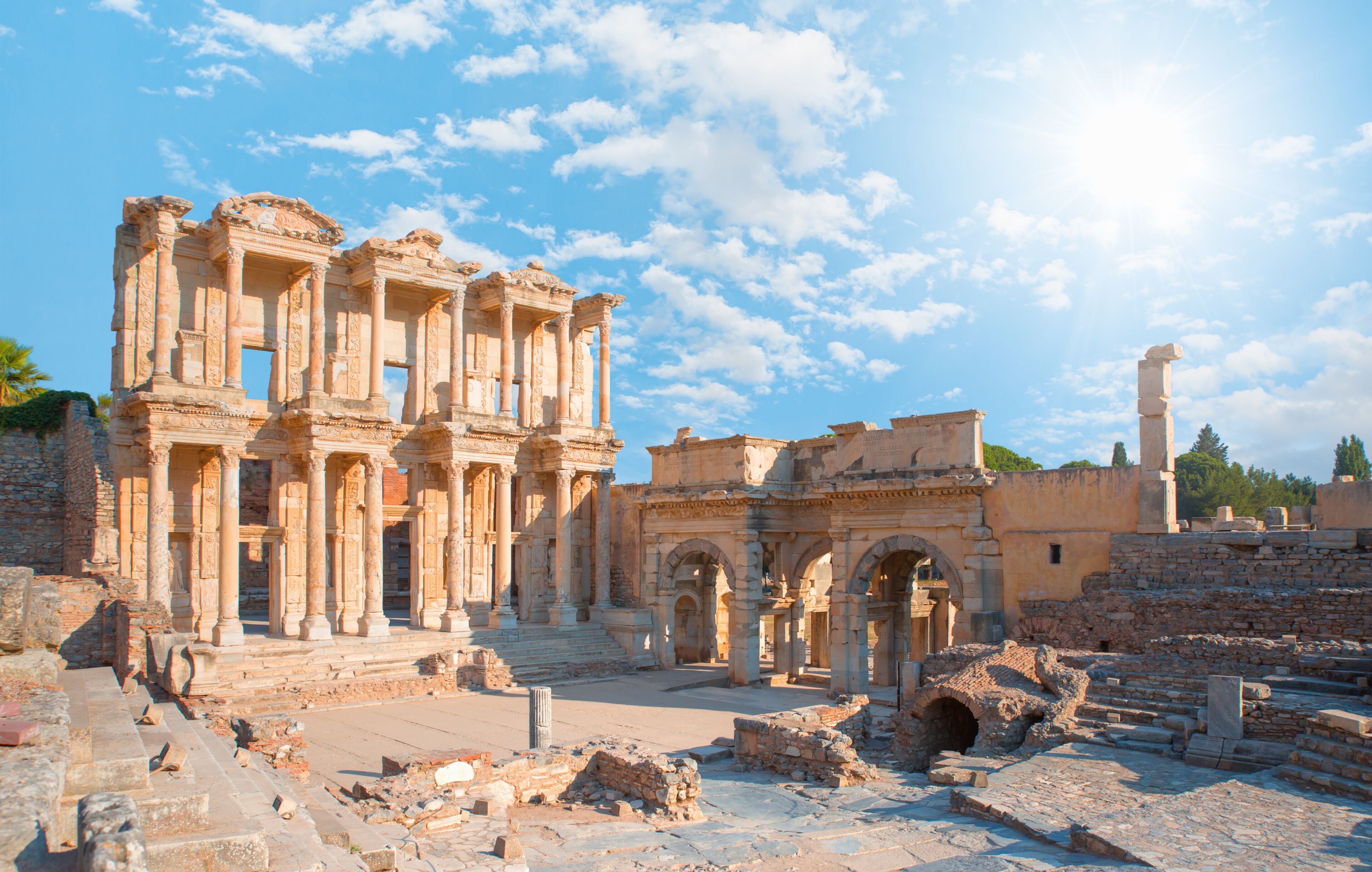 Celsus Library in Ephesus, Turkey
