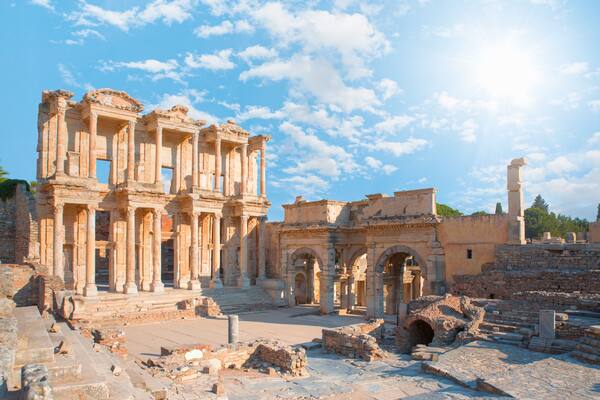 Celsus Library in Ephesus, Turkey