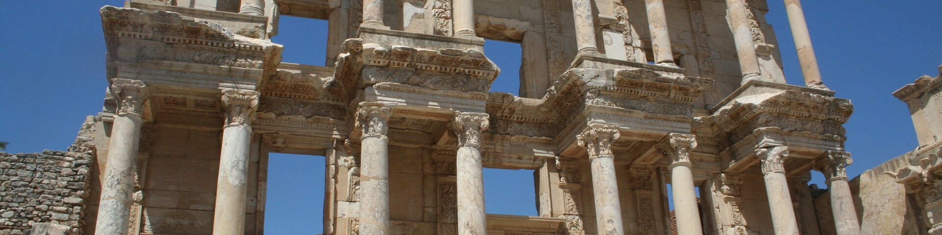 The Library of Celsus in Ephesus.