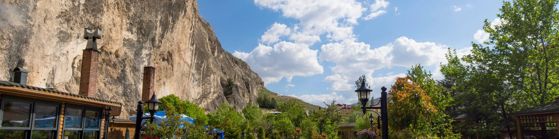 The image of the location of Malatya Turkey "Somuncu Baba" shrine