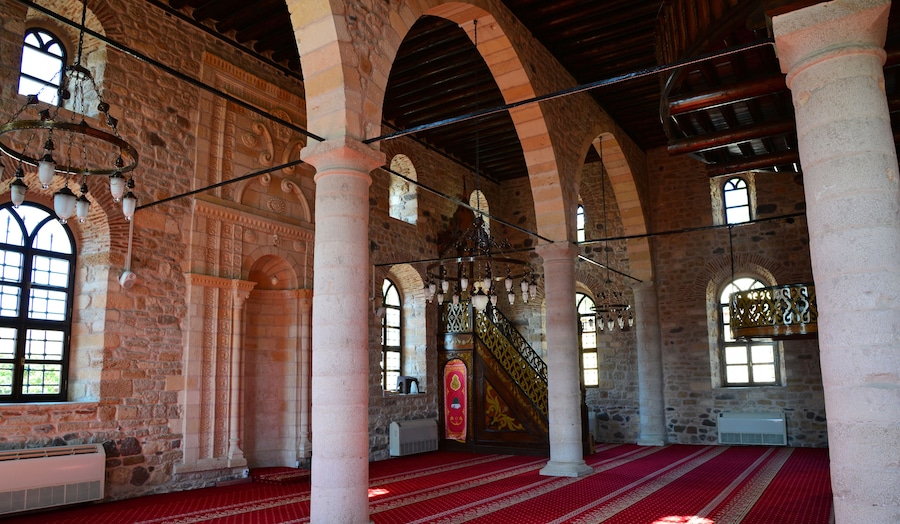 Historical Mirliva Ahmet Bey Mosque in Arapgir, Malatya, Turkey